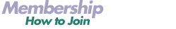 Membership - How to Join