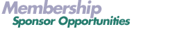 Membership - Sponsor Opportunities